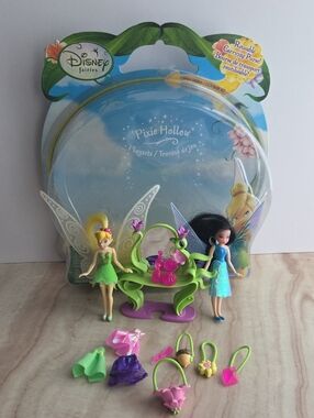 Disney Tinkerbell Playmates Pixie Hollow Silvermist Playset 2008
